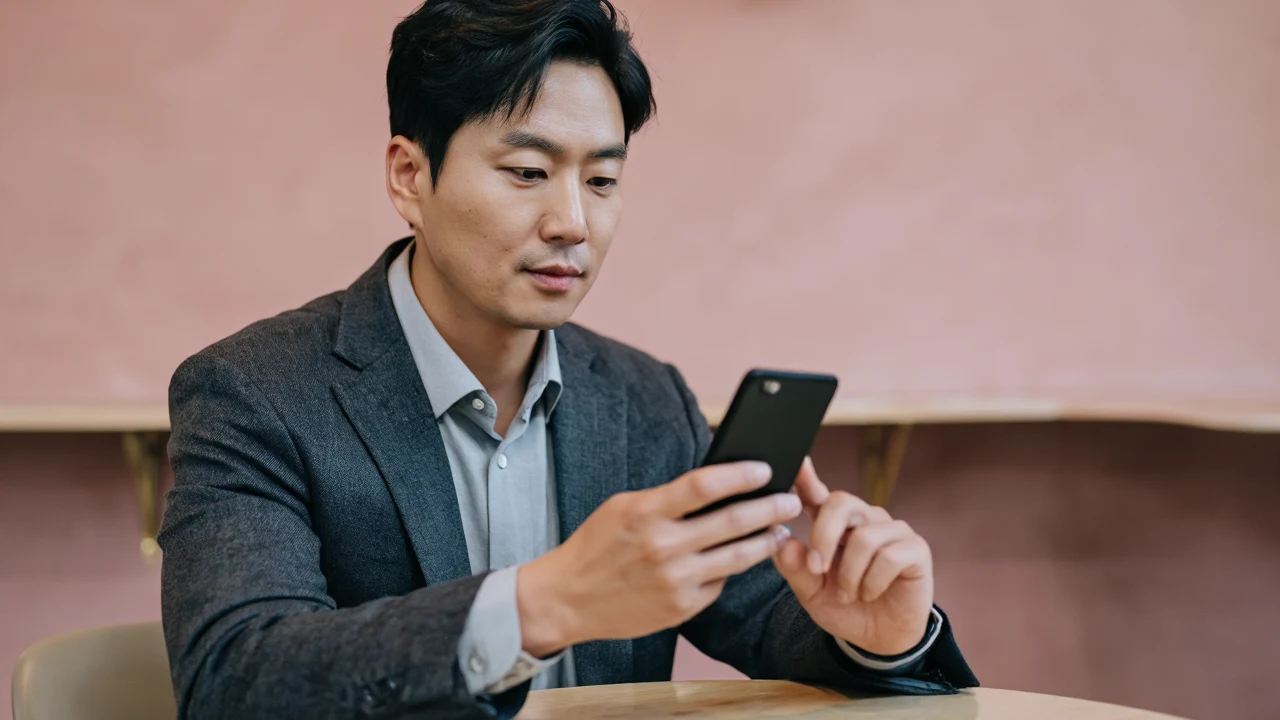 데스크톱은 오르고, 모바일은 내렸다